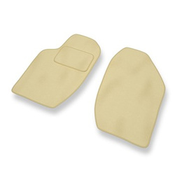 Tapis de Sol Velours adapté pour Alfa Romeo 164 I Berline (1987-1997) - Premium tapis de voiture - beige