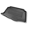 Tapis de coffre adapté pour Seat Ibiza V 6F Hayon (06.2017-....) - bac de coffre - protection de coffre voiture - coffre inférieur; modèles sans plancher amovible du coffre