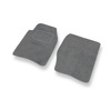 Tapis de Sol Velours adapté pour Land Rover Discovery II SUV (1998-2004) - Premium tapis de voiture - gris
