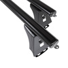 Barres de toit en aluminium adapté pour Honda CR-V SUV (2007-2011) - Porte-Bagages de Voiture noir - points de montage - (suivant le modèle de voiture ils peuvent se situer à différents endroits)