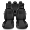 Housses de siège adaptées pour Peugeot 208 I, II (2012-....) - housse siege voiture universelles - couverture siege - EXL-3