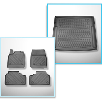 Kit tapis de coffre et tapis de voiture TPE pour: Nissan Ariya SUV (09.2022-....