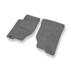 Tapis de Sol Velours adapté pour Kia Sorento I (2002-2009) - Premium tapis de voiture - gris