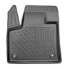 Kit tapis de coffre et tapis de voiture TPE pour: Peugeot 3008 II SUV (11.2016-11.2023) - coffre inférieur avec une préparation sous le plancher amovible;sous / sans plancher de coffre amovible (Flex Floor);pas pour les versions hybride;con Hi-Fi-System F