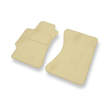 Tapis de Sol Velours adapté pour Saab 9-2X I (2004-2006) - Premium tapis de voiture - beige