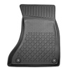 Tapis de sol en TPE adapté pour Audi A4 B8 Avant (04.2008-10.2015) - tapis de voiture - noir