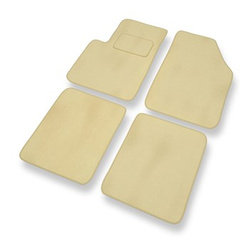 Tapis de Sol Velours adapté pour Dodge Journey Crossover (2008-2020) - Premium tapis de voiture - beige