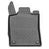 Tapis de sol en TPE adapté pour Peugeot 408 SUV (10.2022-....) - aussi pour Plug-in Hybrid - tapis de voiture - noir