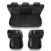 Housses de siège adaptées pour Peugeot 208 I, II (2012-....) - housse siege voiture universelles - couverture siege - EXL-4