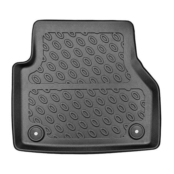 Kit tapis de coffre et tapis de voiture TPE pour: Audi A6 C8 4H Avant (09.2018-....) - également pour les modèles avec rail de montage;aussi pour les version Quattro;non pour version TFSI e plug-in hybrid