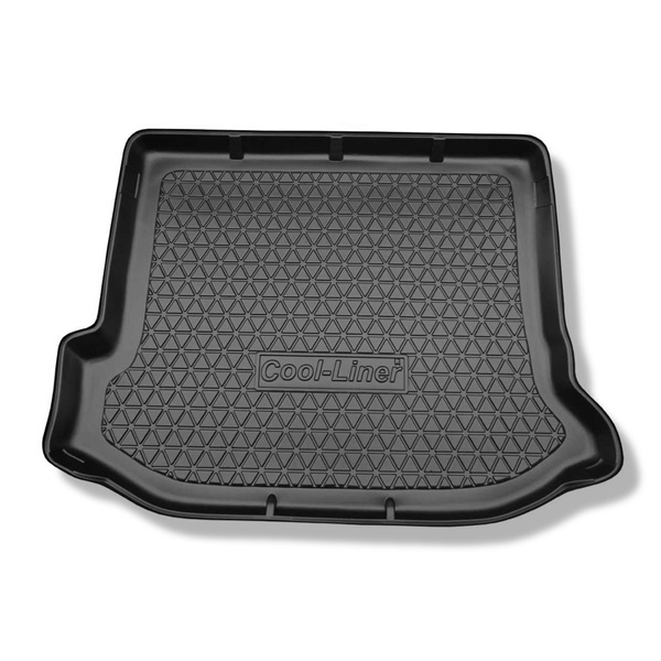 Tapis de coffre adapté pour Volvo V60 Break (10.2010-01.2018) - bac de coffre - protection de coffre voiture - aussi pour la version Cross Country; non pour version Plug-in hybride