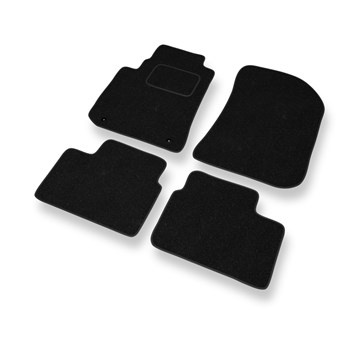 Tapis de Sol Feutres adapté pour Rover 75 (1999-2005) - tapis de voiture - noir