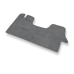 Tapis de Sol Velours adapté pour Citroen Jumper II Van (2006-....) - Premium tapis de voiture - gris