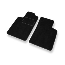 Tapis de Sol Velours adapté pour Renault Megane I Coupé, Estate, Hayon, Cabriolet, Berline (1995-2002) - Premium tapis de voiture - noir