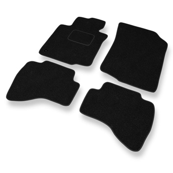 Tapis de Sol Feutres adapté pour Peugeot 107 I (2005-2013) - tapis de voiture - noir