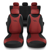 Housses de siège adaptées pour Audi A1 I, II (2010-2019) - housse siege voiture universelles - couverture siege - TR-RD