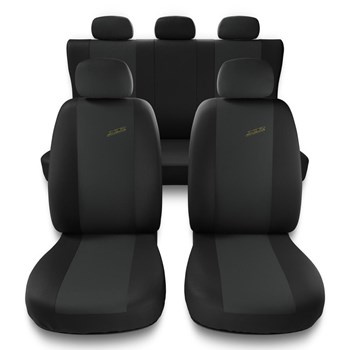 Housses de siège adaptées pour Audi A2 (1999-2005) - housse siege voiture universelles - couverture siege - X.R-G1