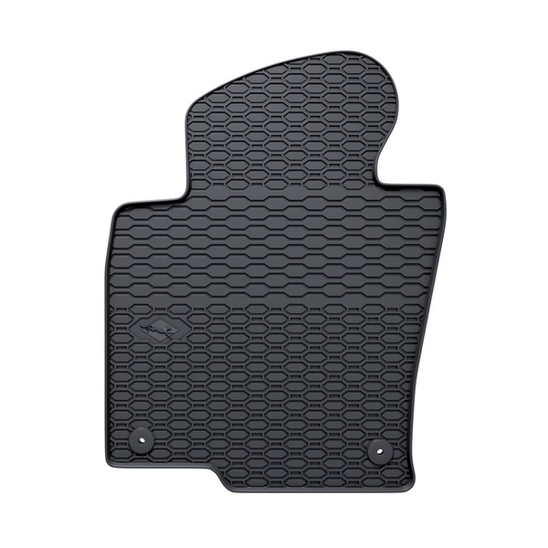 Tapis de sol en caoutchouc adapté pour Volkswagen Passat CC Coupé (2008-2012) - tapis de voiture - noir - 4 pcs.