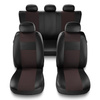 Housses de siège adaptées pour Peugeot 207 (2006-2013) - housse siege voiture universelles - couverture siege - EXL-5