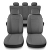 Housses de siège adaptées pour Peugeot 208 I, II (2012-....) - housse siege voiture universelles - couverture siege - PG-2