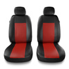 Housses de siège avant adaptées pour Seat Ateca (2016-2019) - housse siege voiture universelles - couverture siege conducteur - 2CM-RD