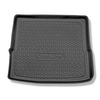 Tapis de coffre adapté pour BMW X1 F48, U11 SAV (10.2015-....) - bac de coffre - protection de coffre voiture - banquette arrière fixe / non coulissante