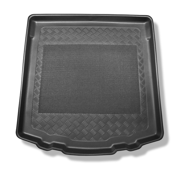 Tapis de coffre adapté pour Toyota Auris II Touring Sports (07.2013-12.2018) - bac de coffre - protection de coffre voiture - coffre inférieur (sans plancher double du coffre); aussi pour hybrides