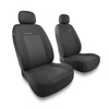 Housses de siège adaptées pour Peugeot 208 I, II (2012-....) - housse siege voiture universelles - couverture siege - 2UNE-3