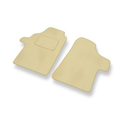 Tapis de Sol Velours adapté pour Mercedes-Benz Vito W639 Van (2003-2014) - Premium tapis de voiture - beige