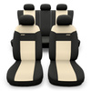 Housses de siège adaptées pour Audi A4 B5, B6, B7, B8, B9 (1995-2024) - housse siege voiture universelles - couverture siege - RSL-BE
