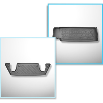 Kit tapis de coffre et tapis de voiture TPE pour: Tesla Model X SUV (01.2021-...