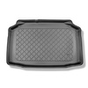 Tapis de coffre adapté pour Audi A1 GB Sportback (07.2018-....) - bac de coffre - protection de coffre voiture - coffre inférieur; modèles sans plancher amovible du coffre