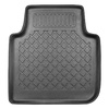 Tapis de sol en TPE adapté pour Volkswagen Tiguan II Allspace SUV (12.2015-10.2022) - 5 ou 7 sièges; sans la troisième rangée de sièges - tapis de voiture - noir