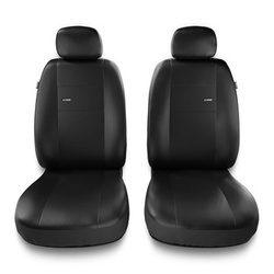 Housses de siège avant adaptées pour Alfa Romeo 166 I, II, III (1998-2007) - housse siege voiture universelles - couverture siege conducteur - 2XL-B