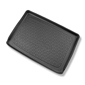 Tapis de coffre adapté pour Suzuki Vitara SUV (2019-03.2020) - bac de coffre - protection de coffre voiture - coffre supérieur; plancher amovible en la position la plus basse