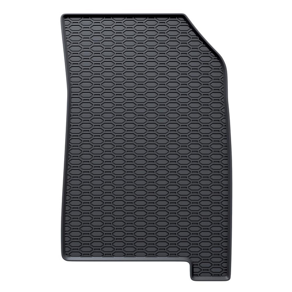 Tapis de sol en caoutchouc adapté pour Dacia Duster II SUV (2017-2024) - tapis de voiture - noir - 4 pcs.