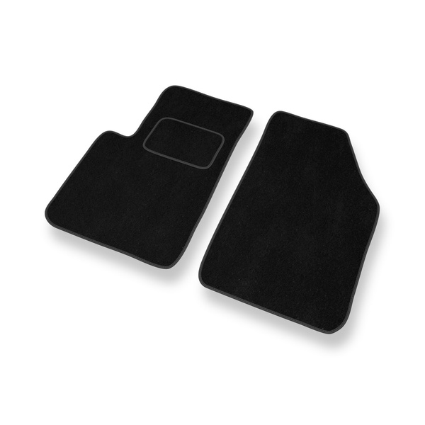 Tapis de Sol Velours adapté pour Dodge Journey Crossover (2008-2020) - Premium tapis de voiture - noir