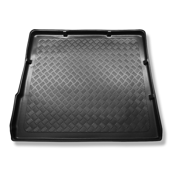 Tapis de coffre adapté pour BMW X5 E70 SAV (04.2007-09.2013) - bac de coffre - protection de coffre voiture - 5/7 places; 3e rangée abaissée
