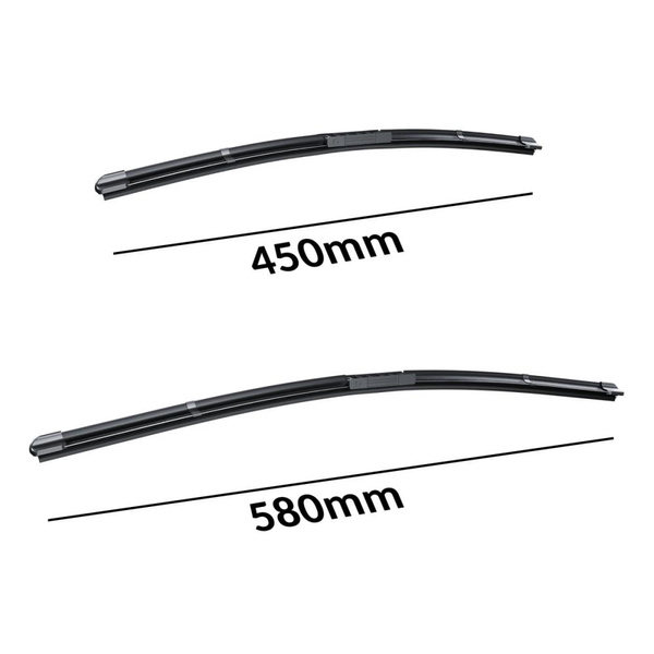 Balais d'essuie-glace de pare-brise adaptés pour Fiat Albea Berline (01.2002-12.2012) - balais plat