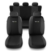 Housses de siège adaptées pour Audi A4 B5, B6, B7, B8, B9 (1995-2024) - housse siege voiture universelles - couverture siege - TG-G