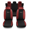 Housses de siège adaptées pour Peugeot 407 (2004-2011) - housse siege voiture universelles - couverture siege - TG-RD