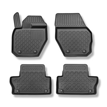 Tapis de sol en TPE adapté pour Volvo XC60 I SUV (12.2015-10.2022) - tapis de vo