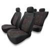 Housses de siège adaptées pour Chevrolet Captiva I, II (2006-2019) - housse siege voiture universelles - couverture siege - UNE-RD