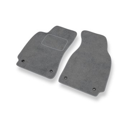 Tapis de Sol Velours adapté pour Skoda Superb I Berline (2001-2008) - Premium tapis de voiture - gris
