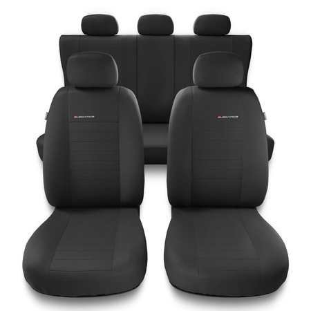 Housses de siège adaptées pour Kia Soul I, II (2009-2016) - housse siege voiture universelles - couverture siege - UNE-4