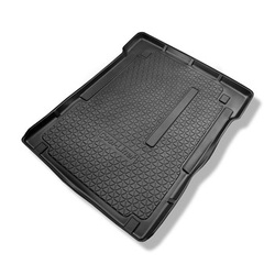 Tapis de coffre adapté pour Citroen Jumpy Van (2007-2016) - bac de coffre - protection de coffre voiture - L2 (possibilité de découper les ouvertures pour les sieges de 3e rangée)