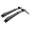Balais d'essuie-glace de pare-brise adaptés pour Alfa Romeo 166 Berline (07.1998-10.2007) - balais plat