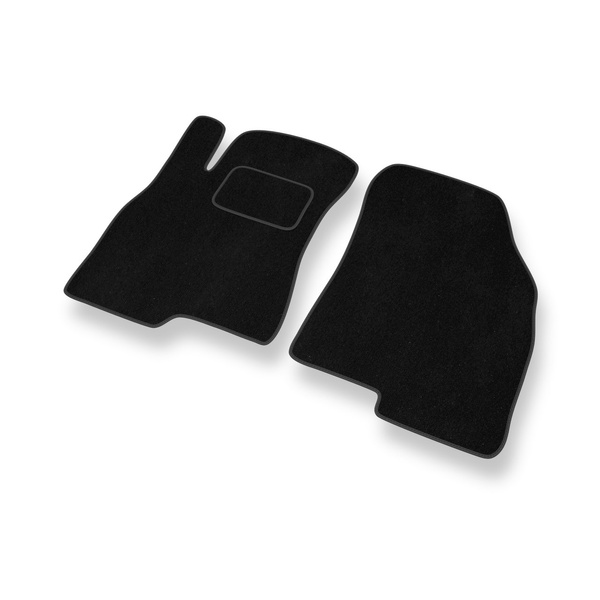 Tapis de Sol Velours adapté pour Kia Optima I Berline (2000-2005) - Premium tapis de voiture - noir