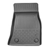 Tapis de sol en TPE adapté pour BMW i4 (G26) electric Gran Coupé (11.2021-....) - tapis de voiture - noir