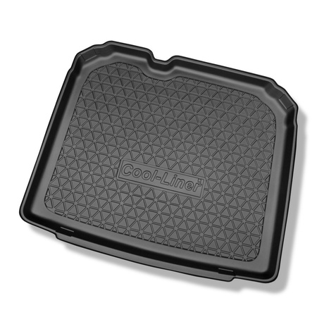 Tapis de coffre adapté pour Audi Q3 SUV (08.2011-06.2018) - bac de coffre - protection de coffre voiture - coffre inférieur ; sans roue de secours à usage temporaire; aussi pour la version Quattro